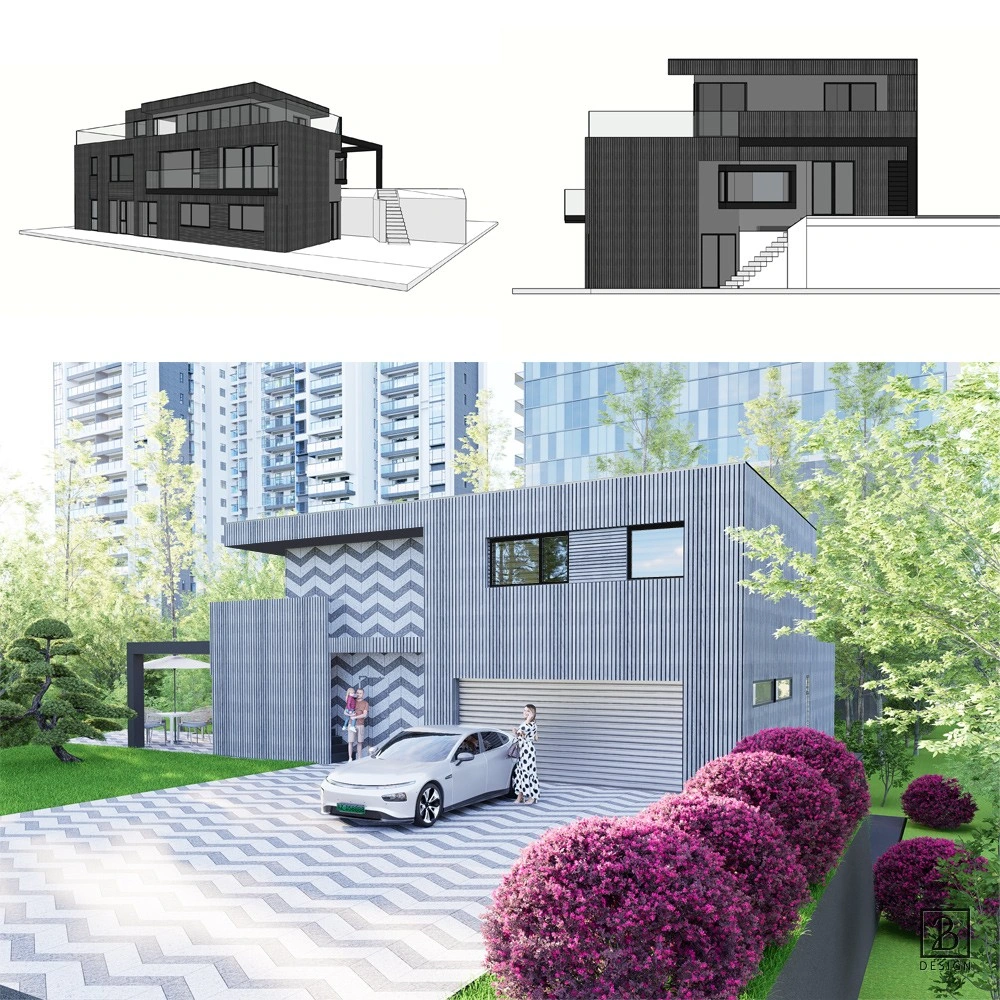 Interior design visualization by 2B Design
