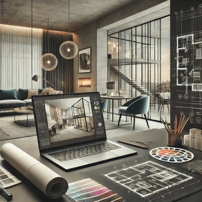 Rendering and modeling service for construction projects